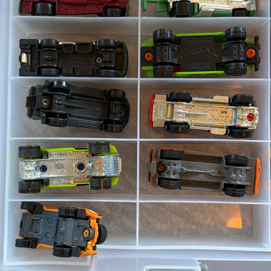 Plastic Storage Case with Die-Cast Toy Cars - image 24 of 28