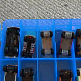 Die-Cast Toy Cars in Blue Storage Case - thumbnail 18 of 18