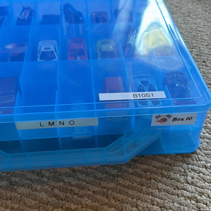 Die-Cast Toy Cars in Blue Storage Case - image 3 of 20