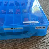 Die-Cast Toy Cars in Blue Storage Case - thumbnail 3 of 20