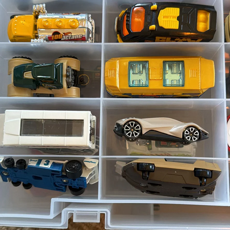 Toy Die-Cast Cars and Plastic Storage Case - image 3 of 29