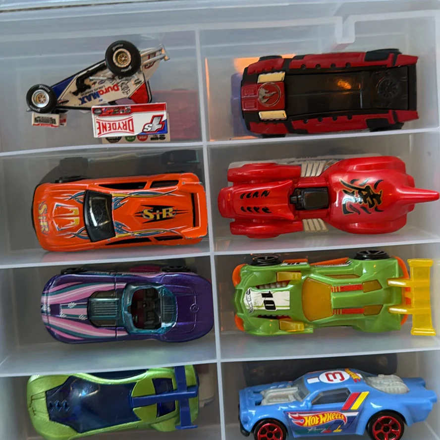 Toy Cars and Plastic Storage Case - image 7 of 24