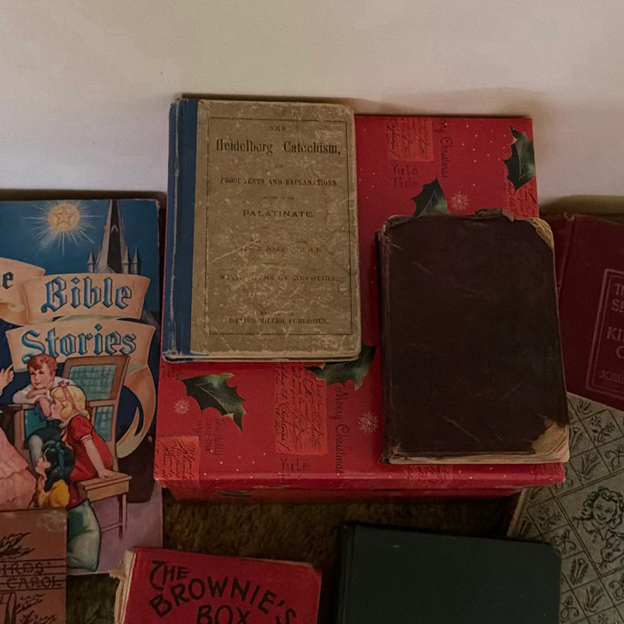 Vintage and Antique Books with Decorative Storage Box - image 6 of 8