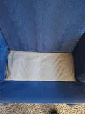 Blue Upholstered Armchair - thumbnail 4 of 11