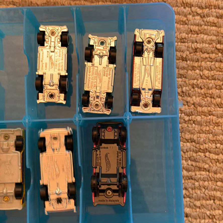 Collection of Die-Cast Toy Cars in Storage Case - image 9 of 10