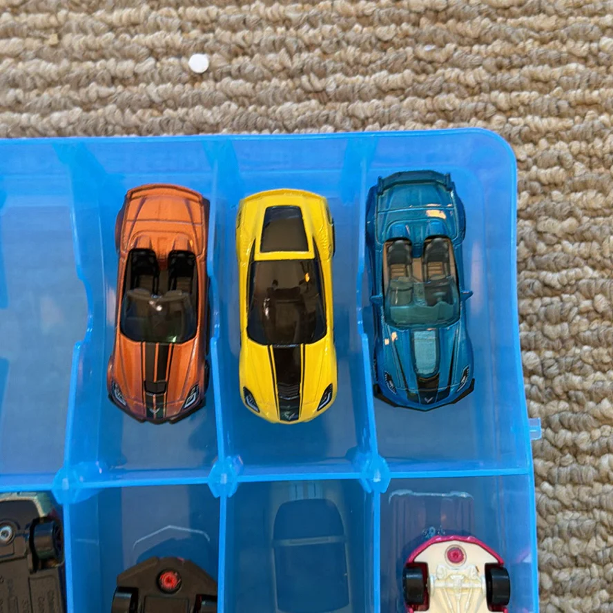Toy Corvette Die-Cast Car Collection in Storage Case - image 19 of 22