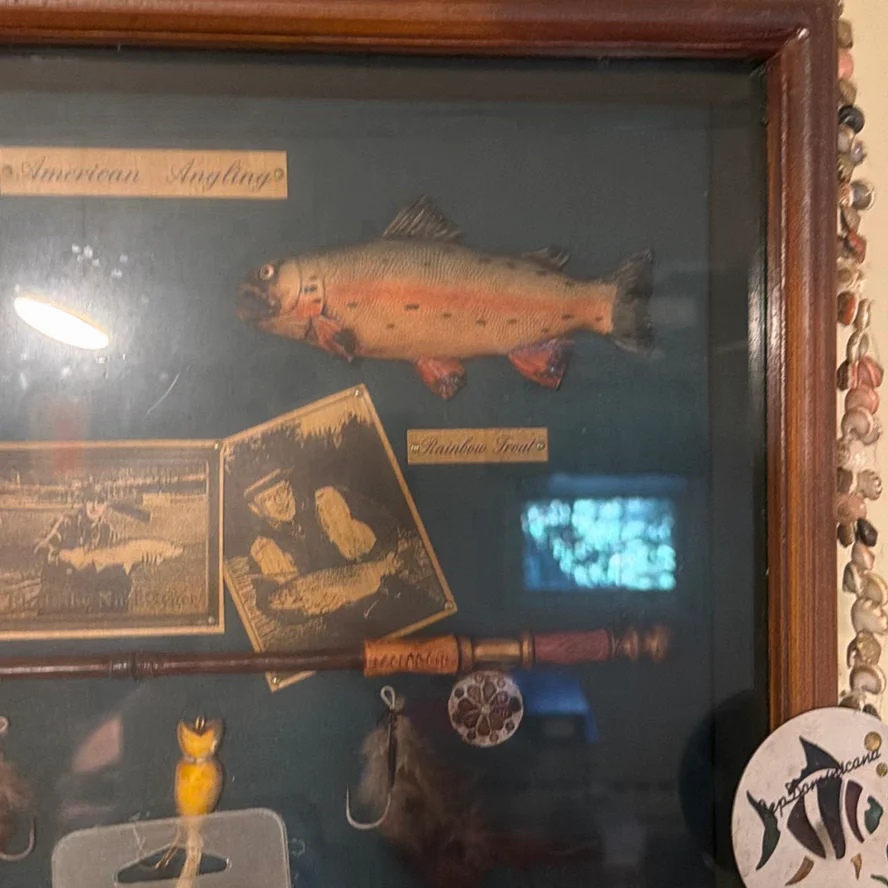 Fishing-Themed Shadow Box and Fishing Decor - image 3 of 12