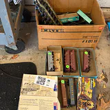 HO Scale Model Train Cars and Track Assortment - thumbnail 1 of 8