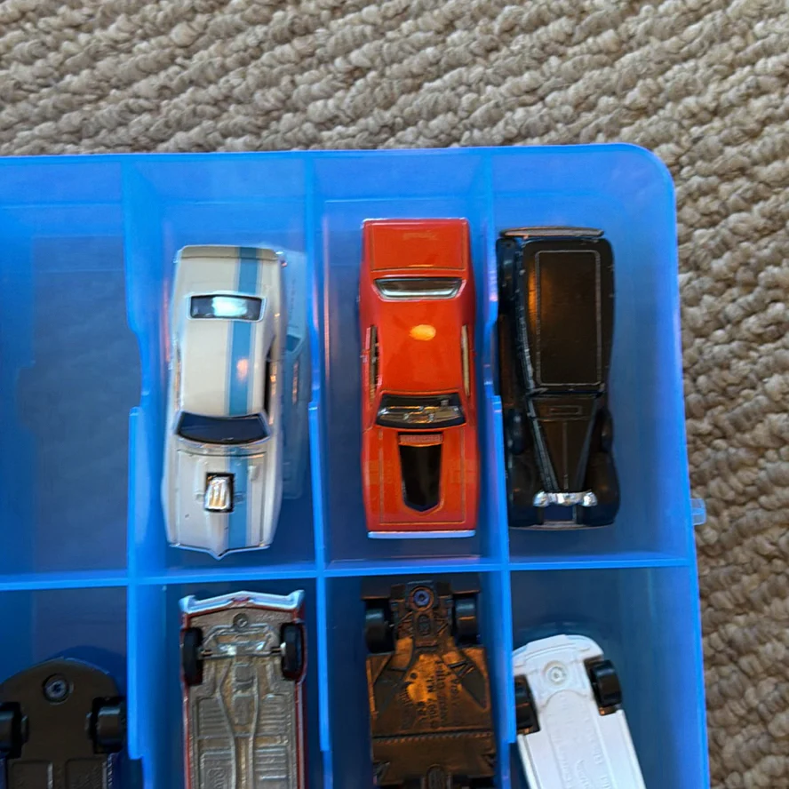 Plastic Storage Case with Die-Cast Toy Cars - image 19 of 22