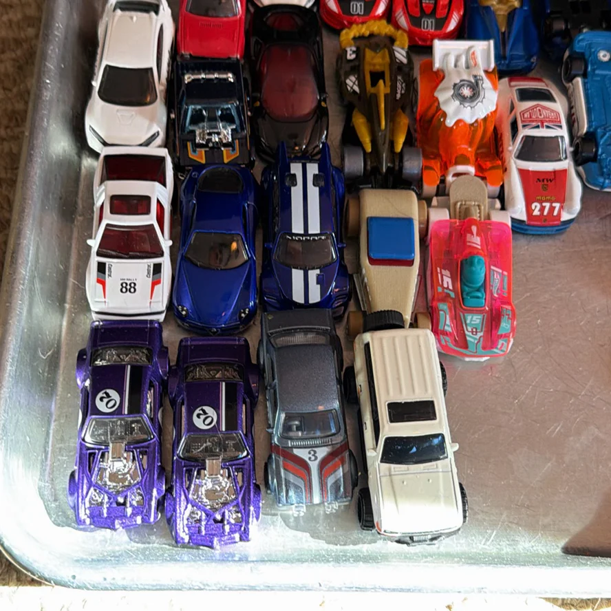 Collection of Die-Cast Toy Cars and Trucks - image 24 of 29