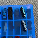 Die-Cast Toy Cars in Blue Storage Case - thumbnail 6 of 18
