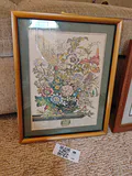 Two Framed Botanical and Bird Prints - thumbnail 4 of 7
