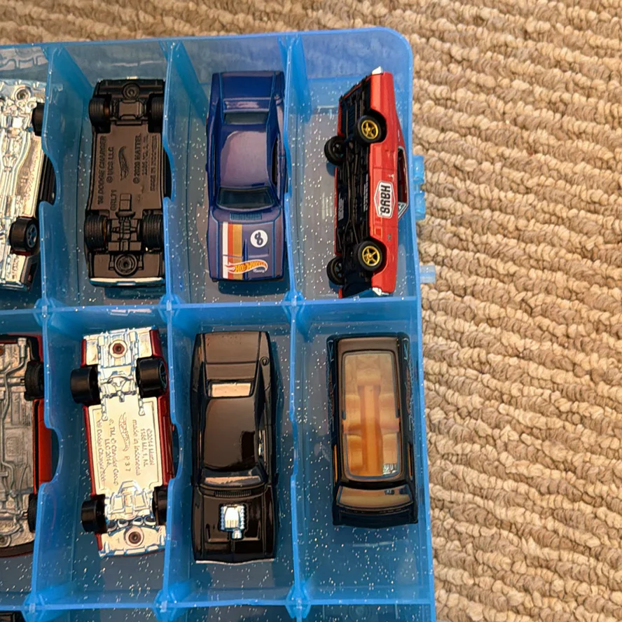 Toy Dodge Die-Cast Cars in Storage Case - image 8 of 22