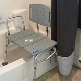 Adjustable Transfer Bench Shower Seat - thumbnail 1 of 4