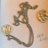 Gold Ring and Religious Pendant Necklace - thumbnail 8 of 13