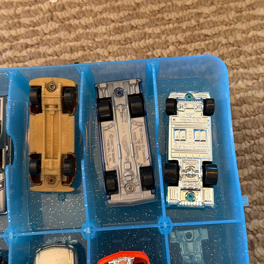 Collection of Die-Cast Chevy Toy Trucks and Cars in Storage Case - image 11 of 24