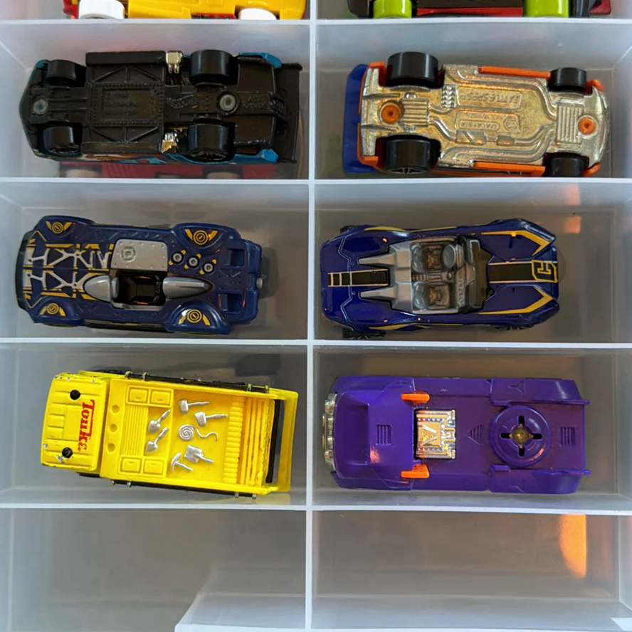 Die-Cast Toy Cars in Plastic Storage Case - image 5 of 26