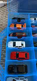 Die-Cast Toy Cars and Motorcycle in Storage Case - thumbnail 4 of 11