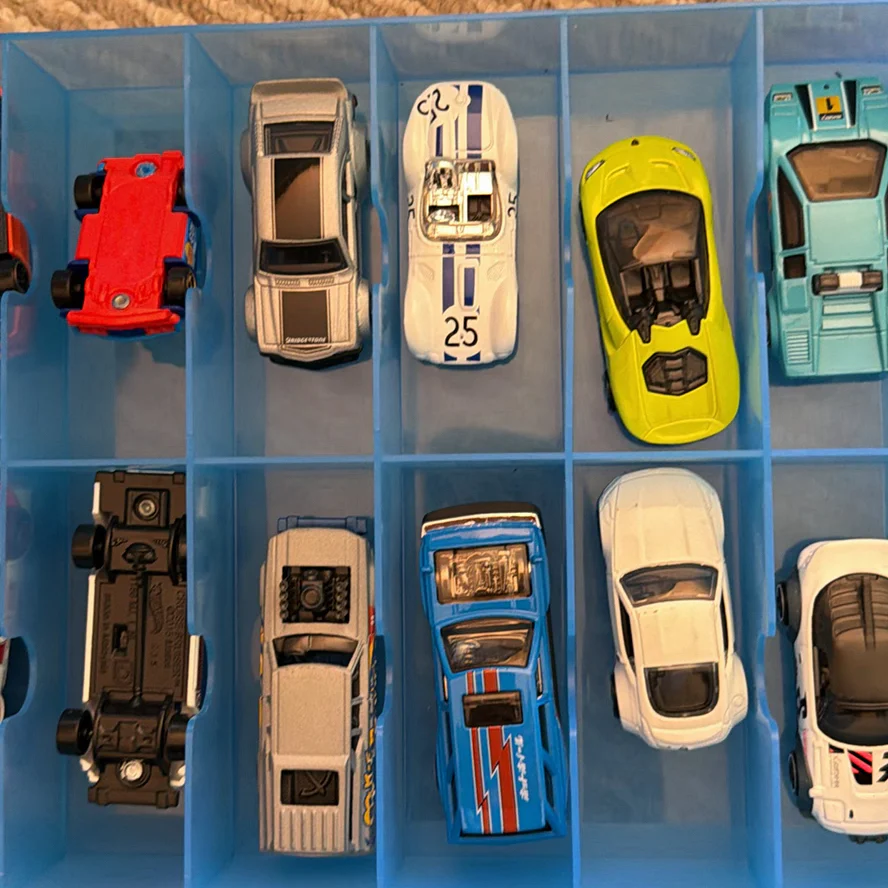 Die-Cast Toy Cars in Storage Case - image 6 of 14