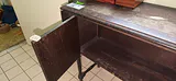 Vintage Wood Drop-Leaf Cabinet Table - thumbnail 8 of 10