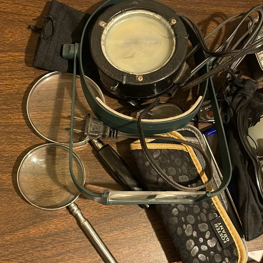 Mixed Lot of Eyewear, Magnifiers, Pens, and Office Accessories - image 2 of 13