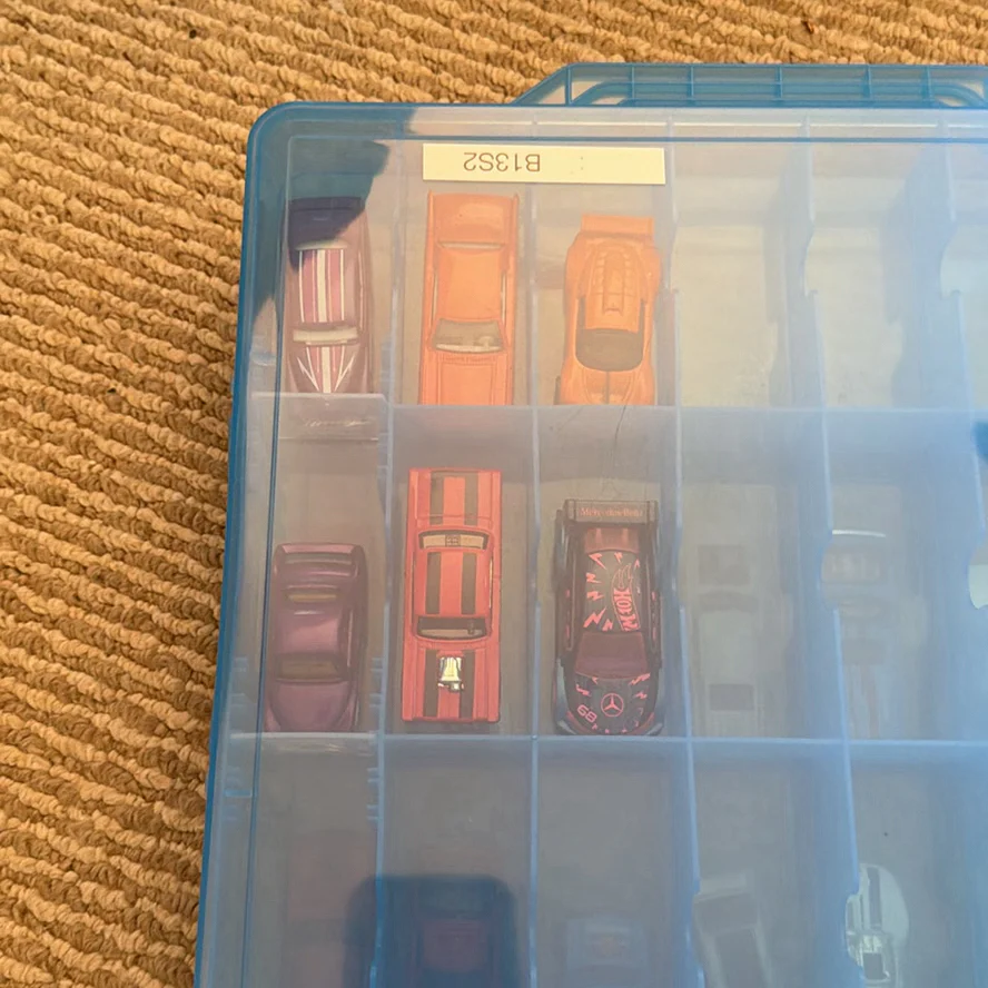Die-Cast Toy Cars in Storage Case - image 12 of 14