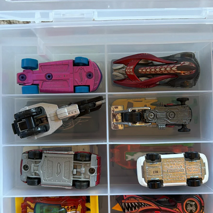 Plastic Storage Case with Die-Cast Toy Cars - image 13 of 28