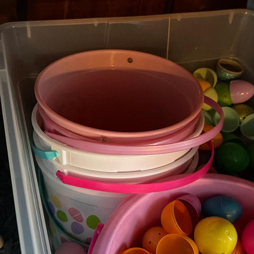 Easter Baskets, Plastic Eggs, and Seasonal Decorations - image 3 of 13