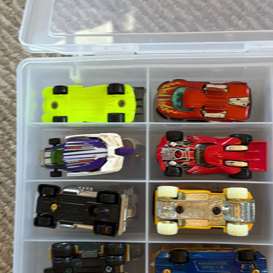 Toy Die-Cast Cars and Plastic Storage Case - image 6 of 29