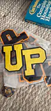 University Prep Felt Letter Patches, Pinback Button - thumbnail 5 of 6