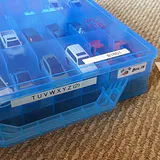 Toy Die-Cast Cars in Blue Storage Case - thumbnail 3 of 18