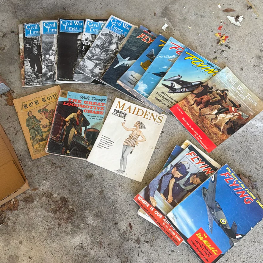 Collection of Vintage Magazines and Comic Book - image 1 of 5