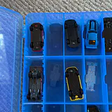 Die-Cast Toy Cars in Blue Storage Case - thumbnail 5 of 18
