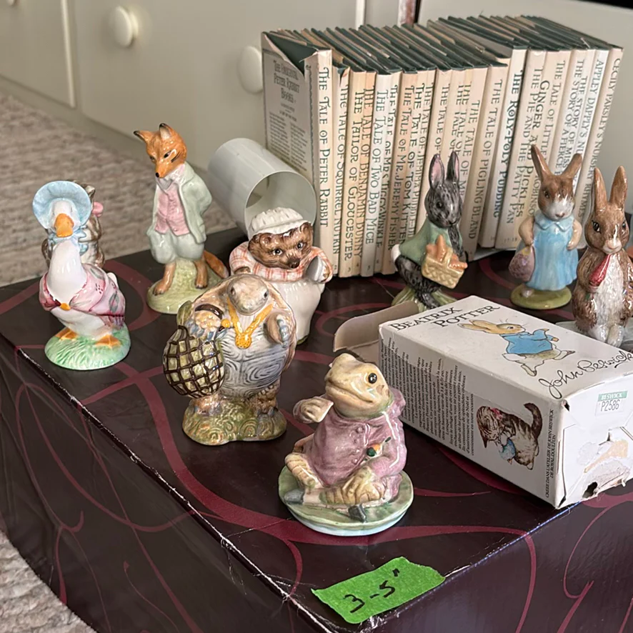 Beatrix Potter Figurines and Book Collection - image 7 of 12