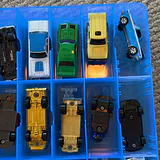 Toy Die-Cast Cars in Blue Storage Case - thumbnail 10 of 20