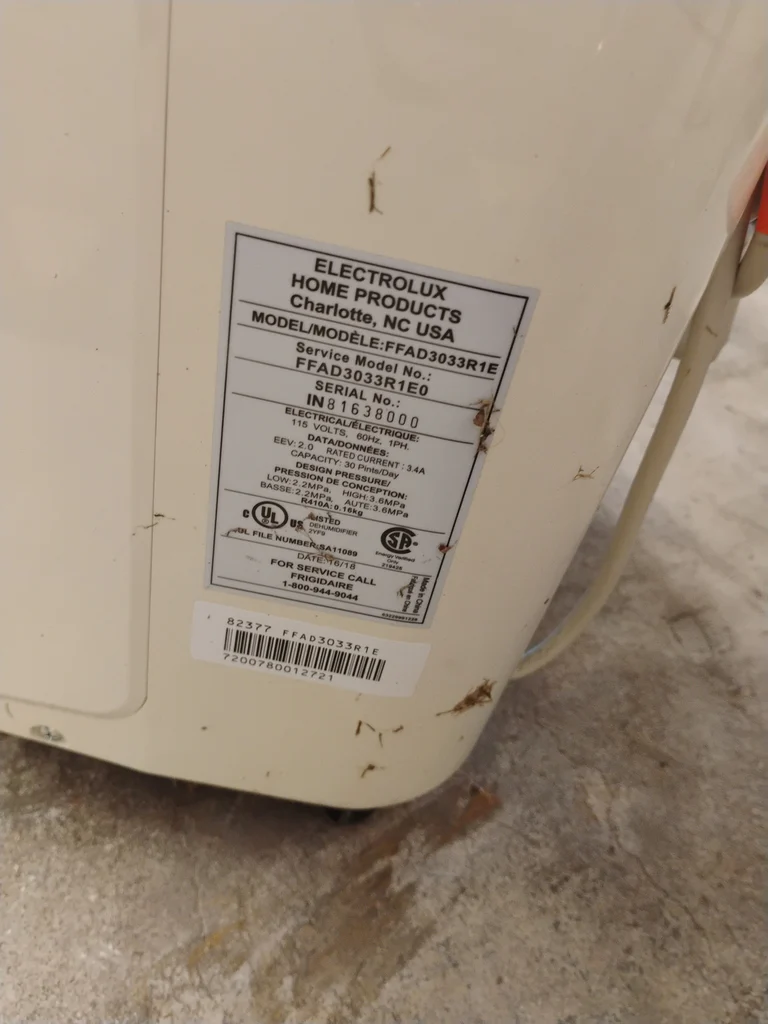Frigidaire Portable Dehumidifier - image 5 of 7