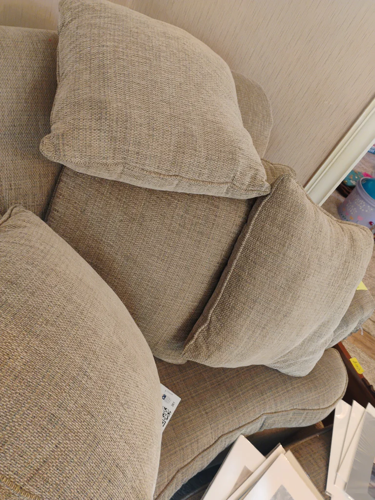 Set of Beige Throw Pillows - image 5 of 5