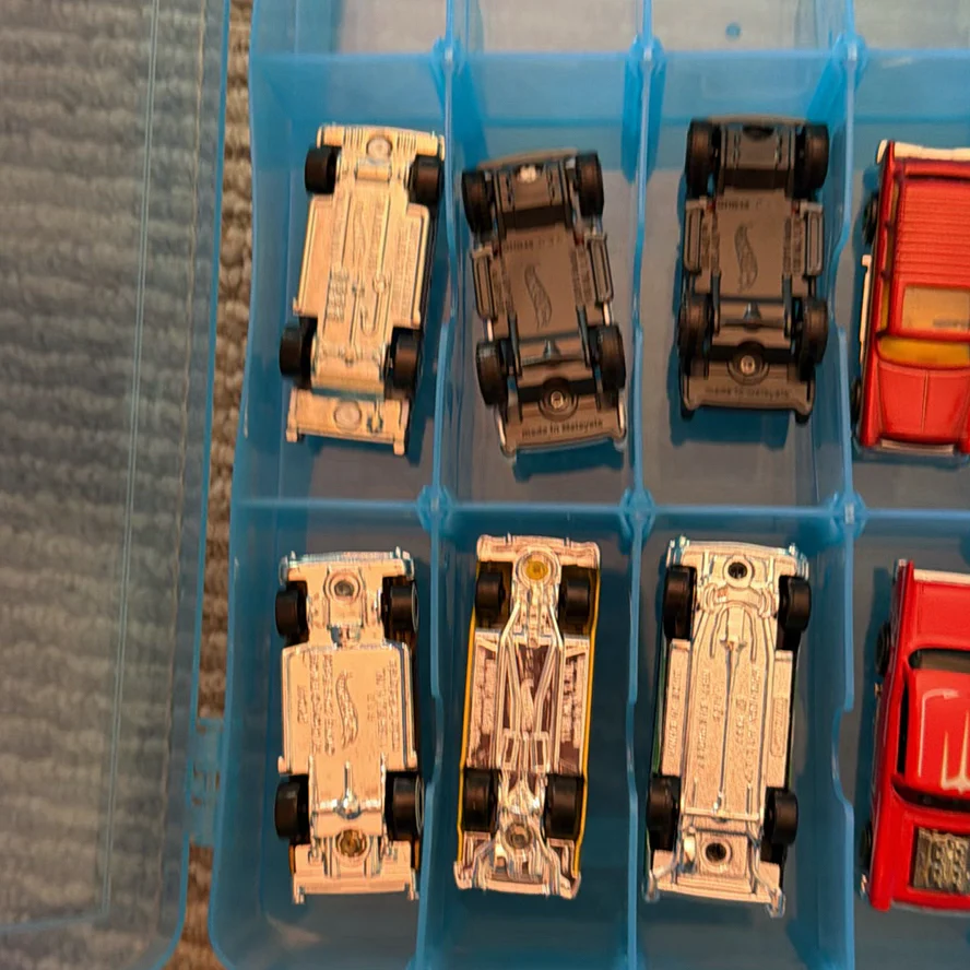 Collection of Die-Cast Toy Cars in Storage Case - image 5 of 10