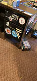 Woodgrain Metal Office Desk with Drawers - thumbnail 3 of 8