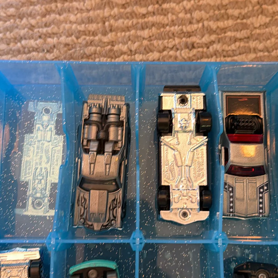 Collection of Die-Cast Chevy Toy Trucks and Cars in Storage Case - image 12 of 24