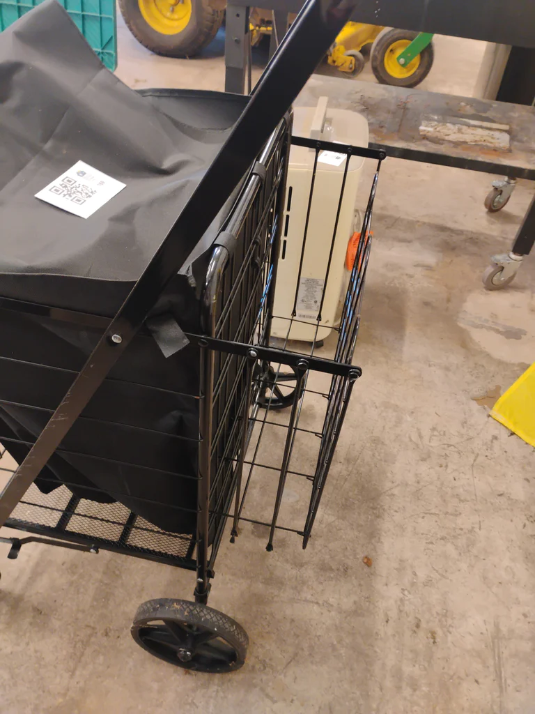 Rolling Utility Cart with Removable Fabric Liner - image 3 of 9