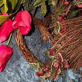 Artificial Floral Arrangements, Wreaths, and Decorative Broom - thumbnail 9 of 9