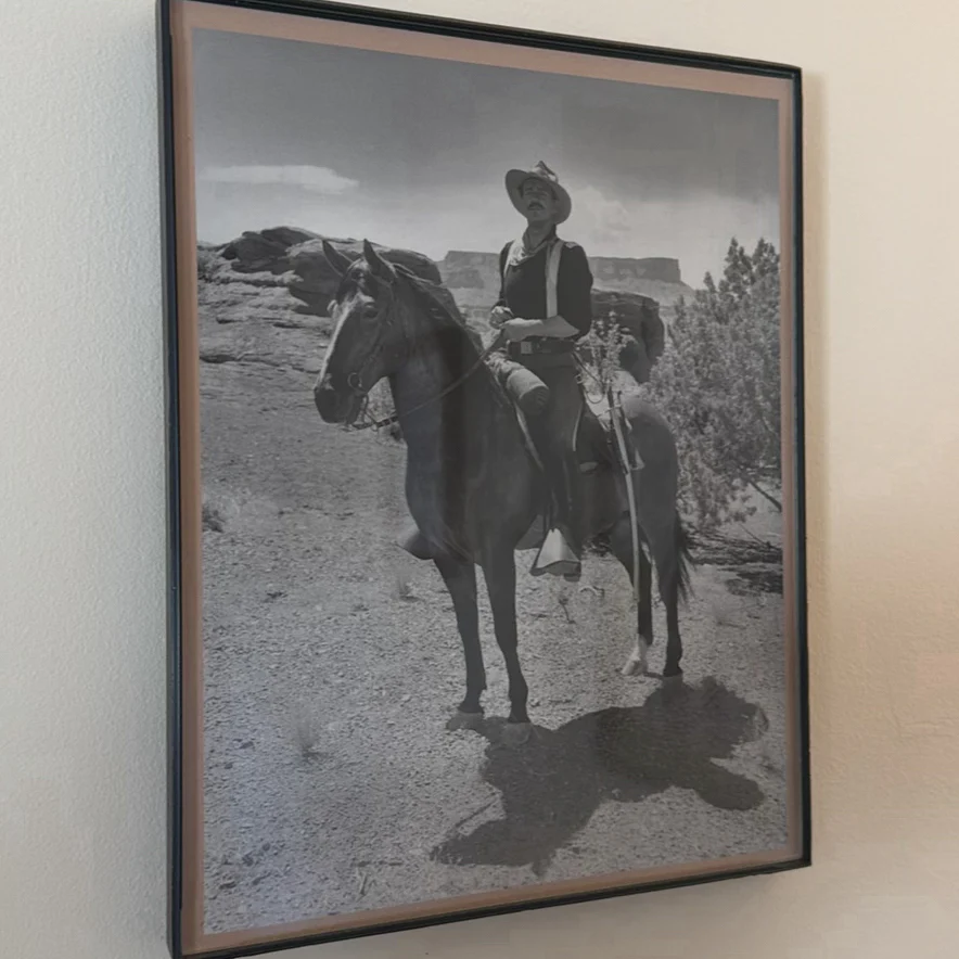 Framed John Wayne Artwork and Photographs - image 9 of 11