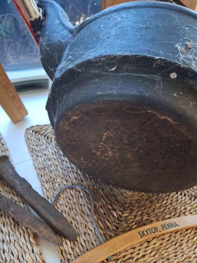 Cast Iron, Antique Kitchen and Household Tools - image 9 of 12