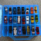 Die-Cast Toy Cars in Blue Storage Case - thumbnail 12 of 20