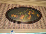 Oval Framed Fruit Still Life Wall Art - thumbnail 1 of 3