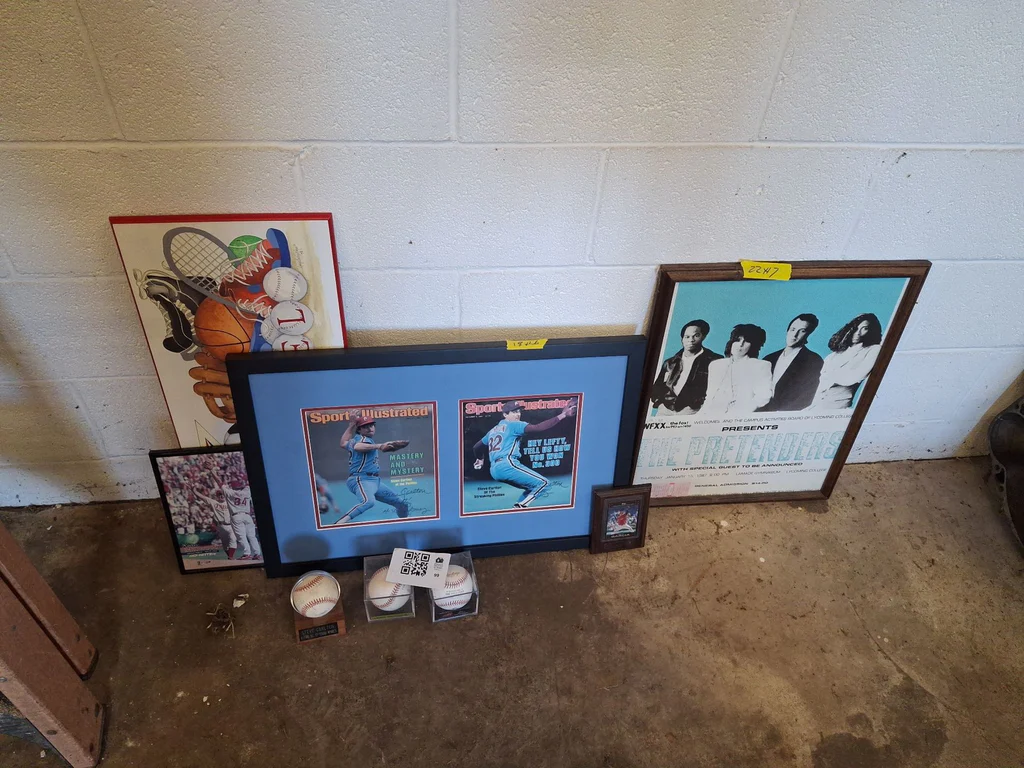 Sports Memorabilia and Framed Posters Collection - image 1 of 11