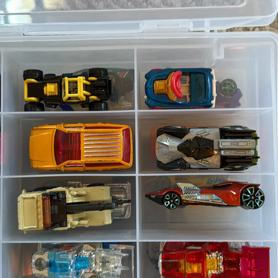 Toy Die-Cast Cars and Plastic Storage Case - image 7 of 29