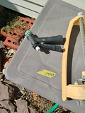 Garden Hose Reel Box with Hose and Sprinkler Attachments - thumbnail 4 of 7