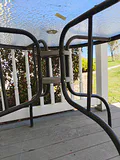 Round Glass Patio Table - thumbnail 3 of 6